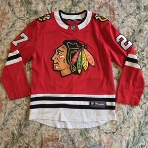 Fanatics Adam Boqvist #27 Chicago Blackhawks NHL Jersey Men’s Size S